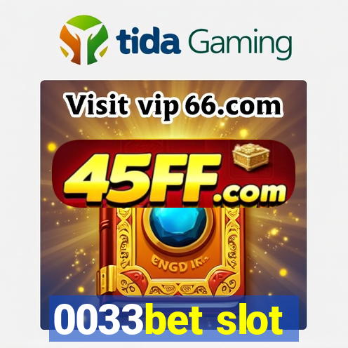 0033bet slot